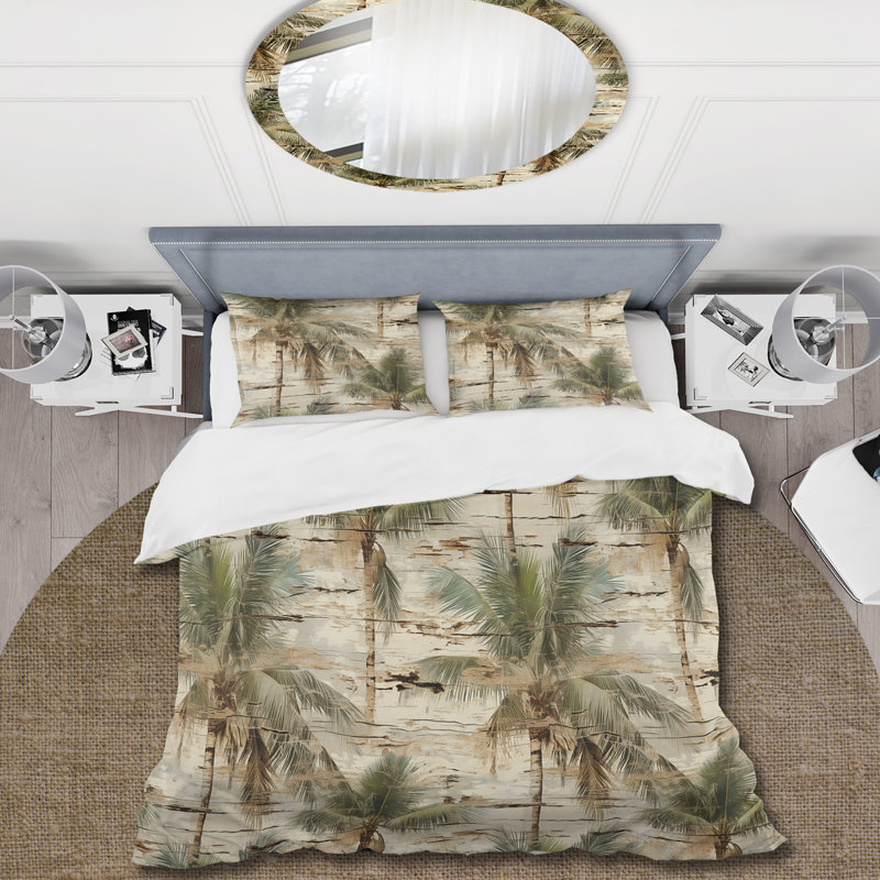 Ensemble de housse de couette Driftwood, Housse de couette pour très grand lit et 2 très