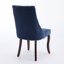 Chaise d'appoint de cuisine rembourrée en tissu pour la salle à manger-636270046