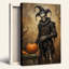 Art mural sur toile Testered Squelon Jester Beside Orange-133549427