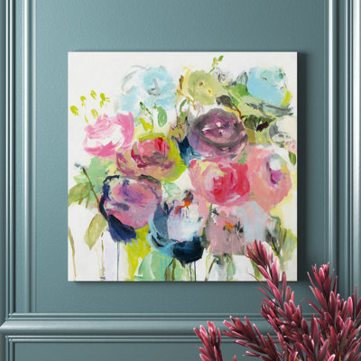 Bright Summer Peonies 1 Piece Painting