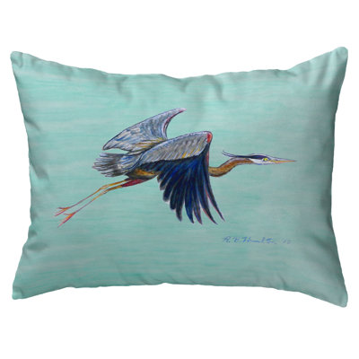Outdoor Reversible Throw Pillow
