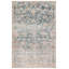 Tapis bleu sarcelle / beige Faye-972982427