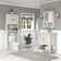 Keyunta Single Bathroom Vanity with Ceramic Top with Mirror