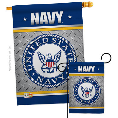 Ensemble de 2 drapeaux en polyester à 2 côtés american