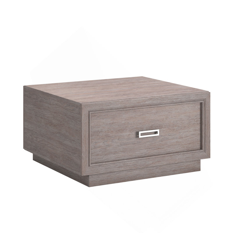 Coffee Table With Elegant Design, Medium Gray