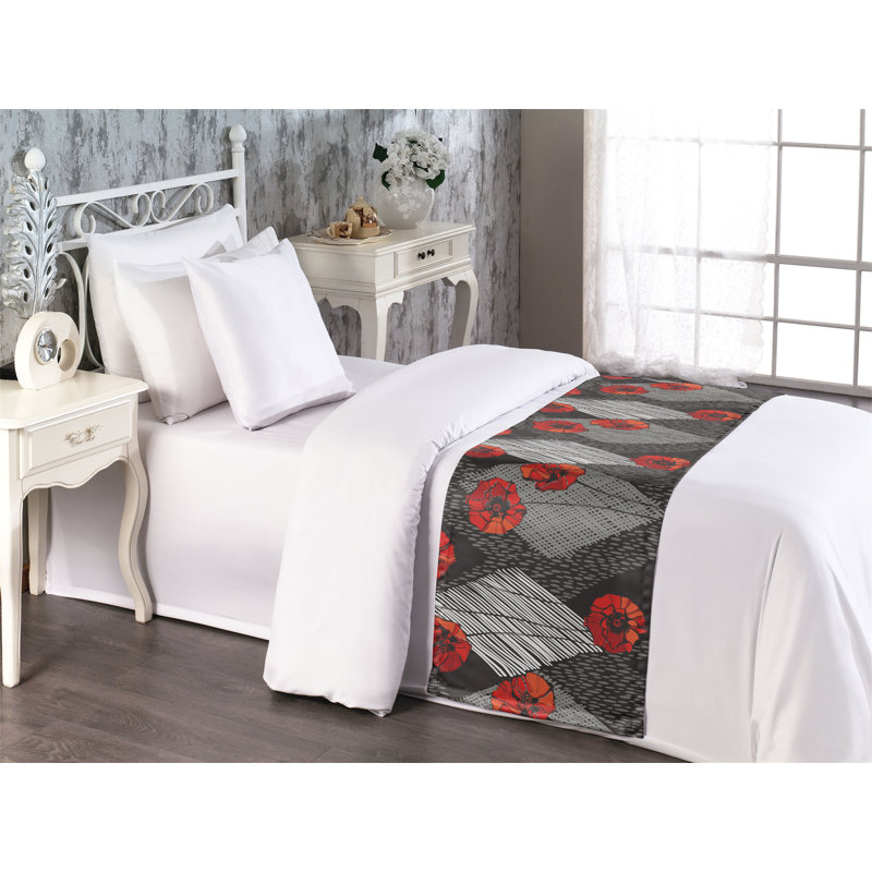 Tapis de lit Ambesonne Poppy, Simple