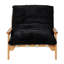 Chaise d'appoint rembourrée Ivona 35,24 po Ivona-555597970