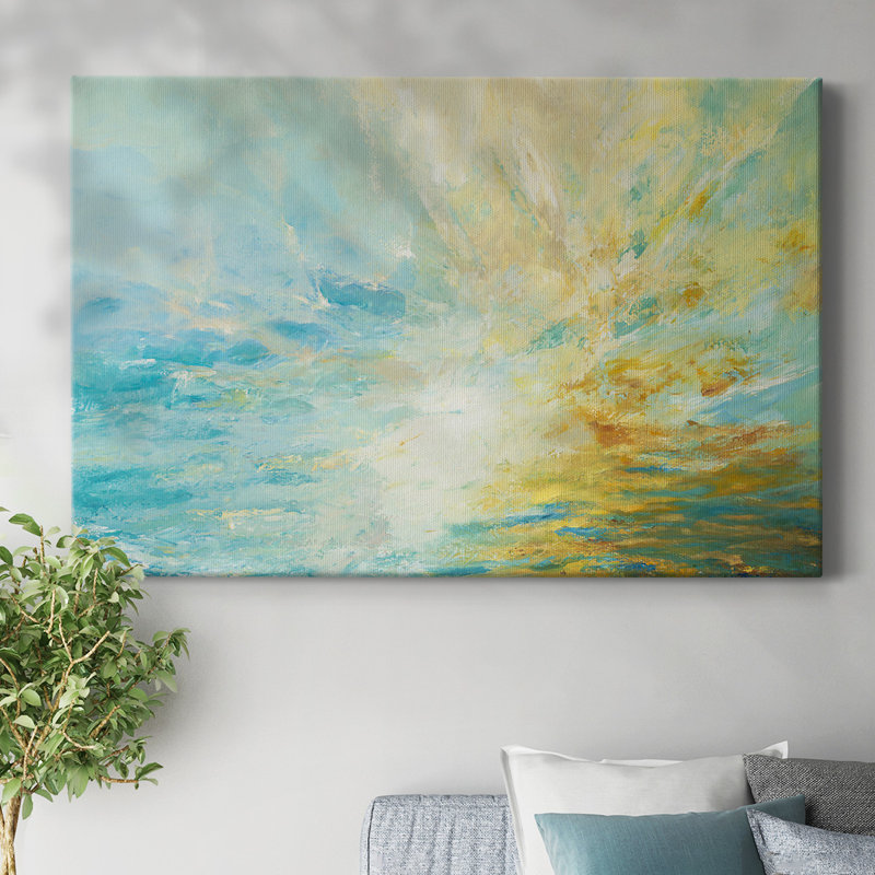 Toile tendue Sparkle & Flow-Gallery, H 8 po x l 12 po