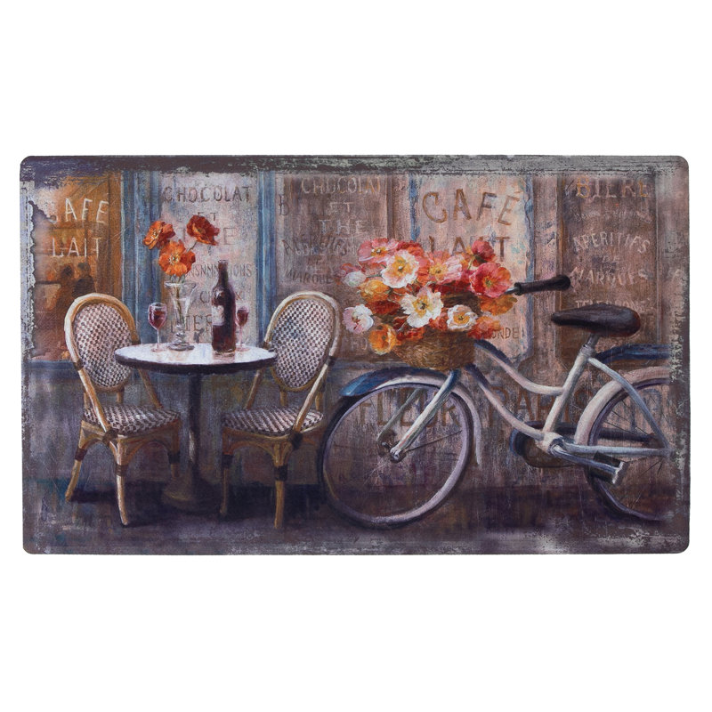 Abinsa Polyester Non-Skid Kitchen Mat