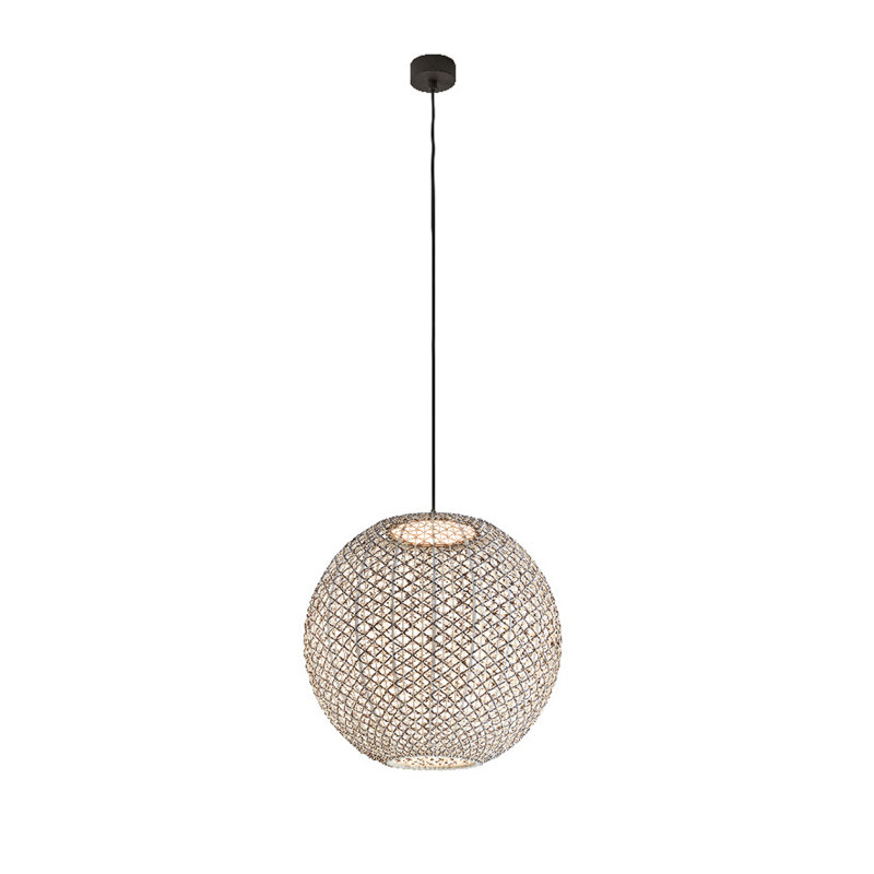 Nans 1 - Light LED Pendant, Brown