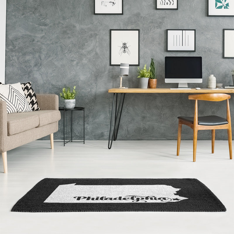 Chenille Indoor Rug, Rectangle 4' x 6'