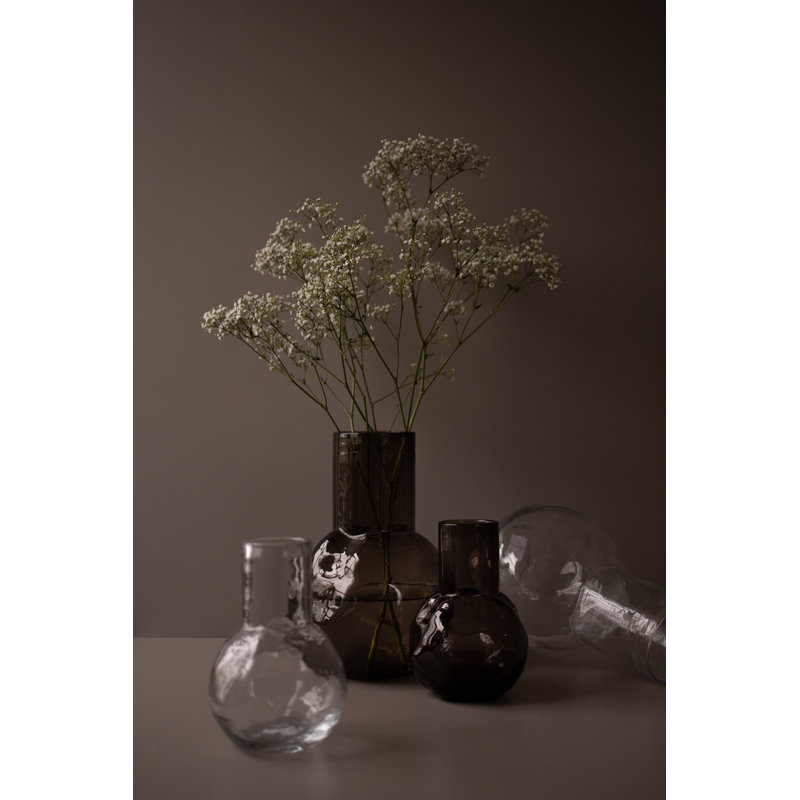 Vase de table Filia, Brun, H 11,81 po x l 8,25 po x P 8,25 po