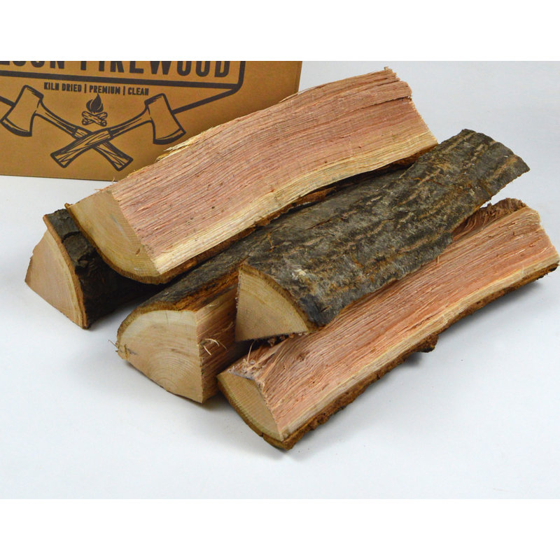 Wilson Split Firewood - Seasoned Natural Kiln Dried Fireplace, Fire Pit, Bonfire Logs, Oak