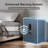 3.38 Cu ft Home Office Safe Box Cabinet Security Biometric Fingerprint Lock Keypad with Black Fireproof Bag-113049714
