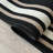 Solid Border Black Low Pile Slip Resistant Rugs-297599915
