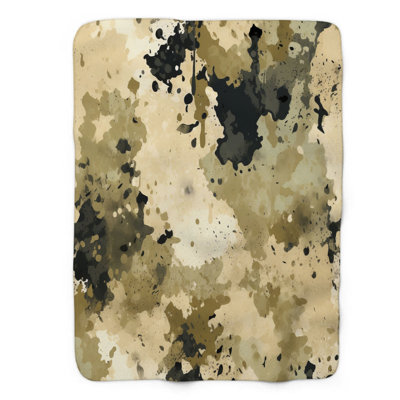 Camo Grunge - 1 Piece Premium Blanket