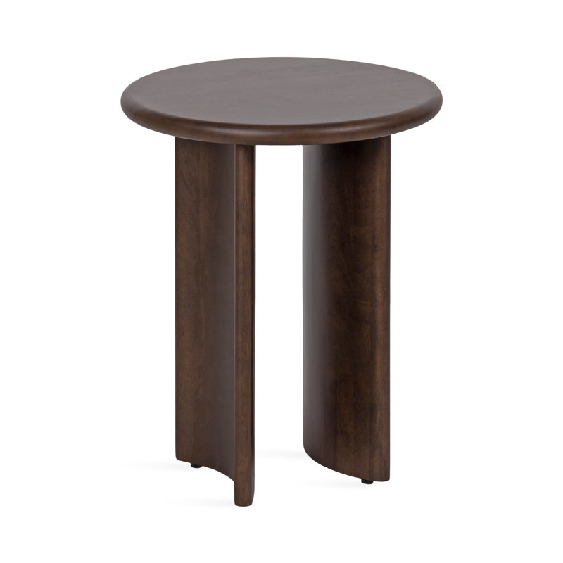 Living Room Round Side Table,  Brown