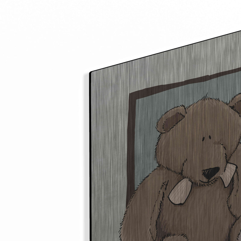 «Teddy Bear And Ball» par GraphINC, H 24 po x l 24 po