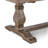 Caleb 78" Dining Table Distressed Brown