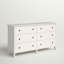 Commode double 6 tiroirs l 52,56 po-9282907