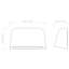 Mast Twin 2 - Light Outdoor Flush Mount-744364152