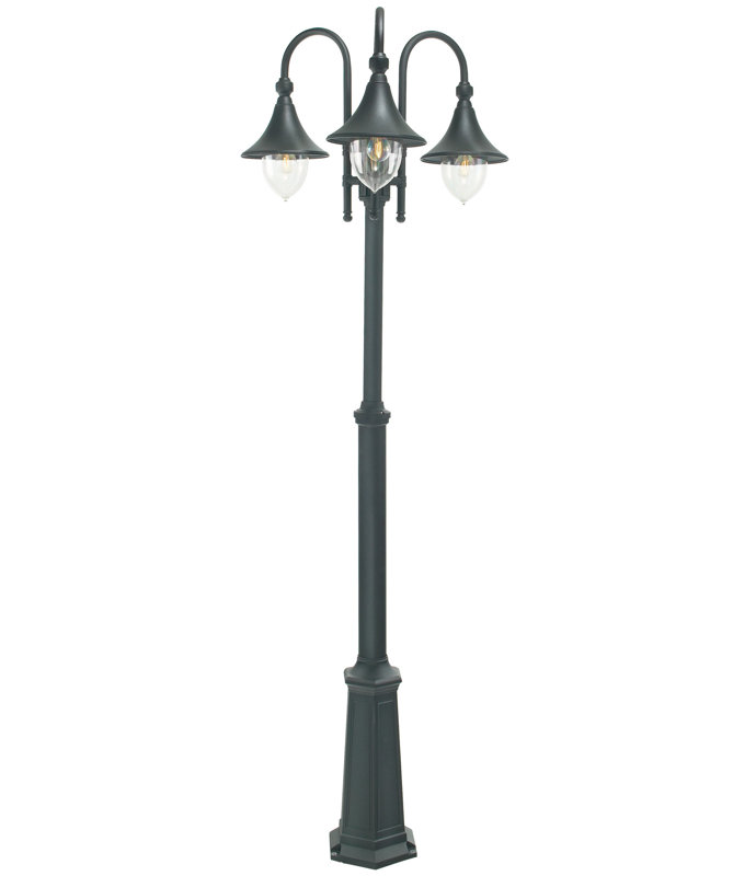 Firenze Lamp Post (Full), Black