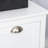 White Laundry Sorter Bathroom Cabinet - Vast Storage For Towels & Accessories , - Stable Toppling 30" X 15.37" 27.5 Tilt-out Generous Water- Membrane W D 27.5" H