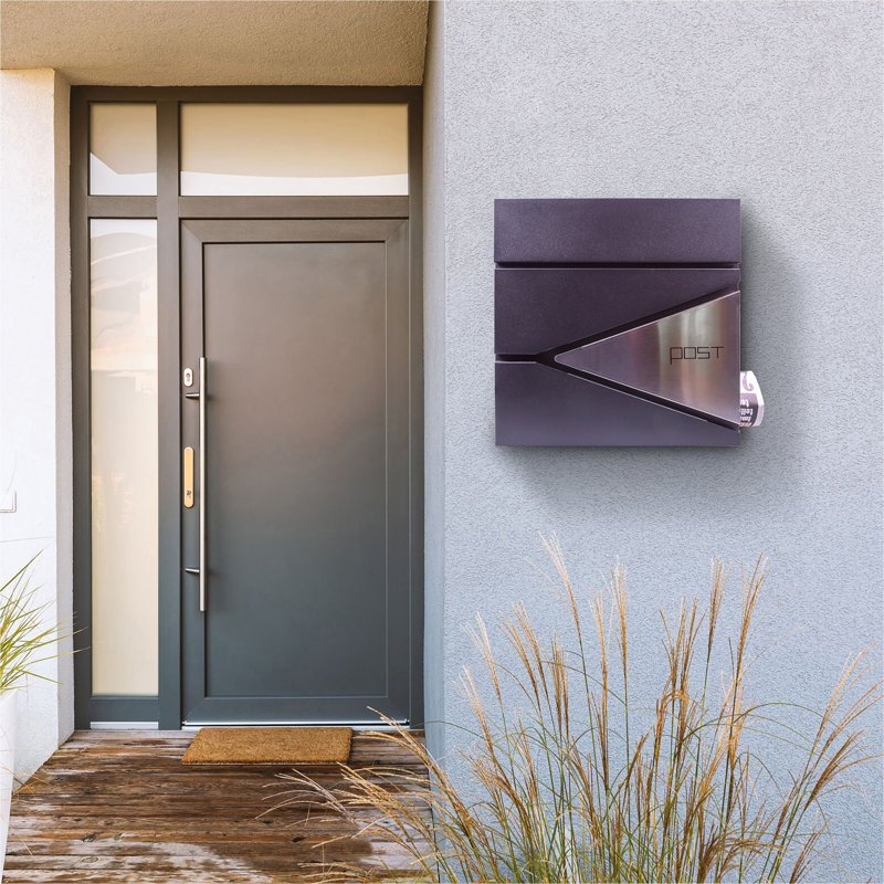 Amarra Metal Wall Mounted Post Box