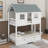 Twin Size House Bunk Bed With Trundle