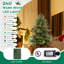  6 Ft Artificial Xmas Tree With 778 Pvc Pe Branch Tips 240 Warm White Led Lights-1072456104