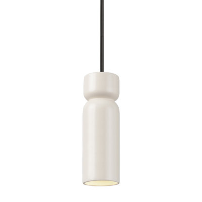 Luminaire suspendu cylindrique à 1 lumière Gokmen