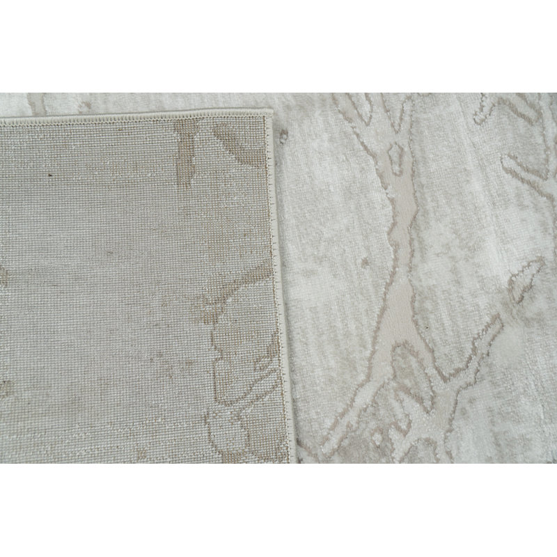 LAZER 12676-180 crème / beige, Rectangle 6 pi 7 po x 9 pi