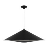 Kelly Wearstler Echo 1 Light Dining Room Pendant With Sandblast Inside Clear Outside Shade