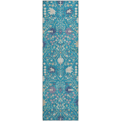 Premium Machine Washable Colmenero AMF1009 Oriental Rug