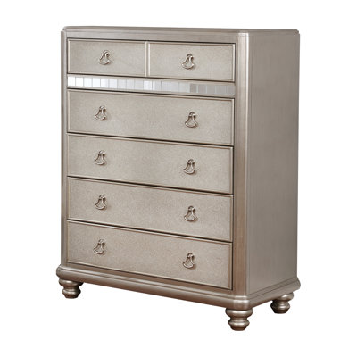 Commode 6 tiroirs l 38,6 po Stutz