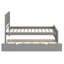 Lit plate-forme avec lit gigogne-776753626