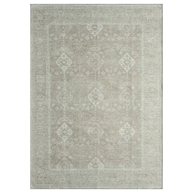 Barclay Washable Antique Area Rug, Rectangle 9'2" x 12'6"