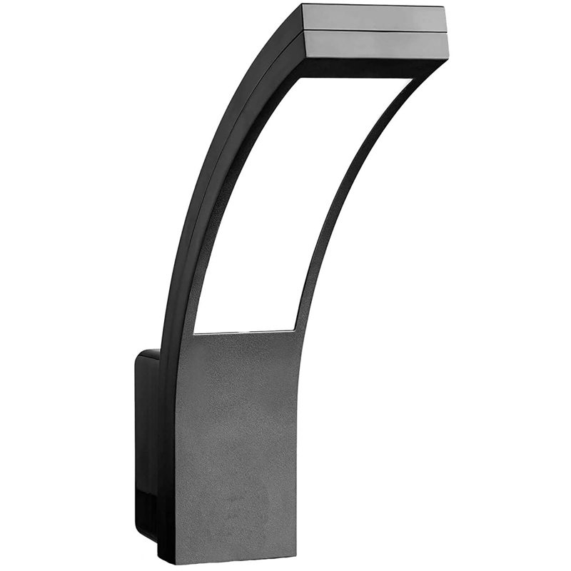Buckhall Integrated LED Outdoor Sconce, Black