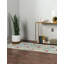 Tapis abstrait bleu / rouge / ivoire Jaliyah-24431739