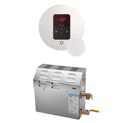 Ensemble de générateur de douche à vapeur MS 5 kW (5000 W) avec contrôle rond d'iTempo