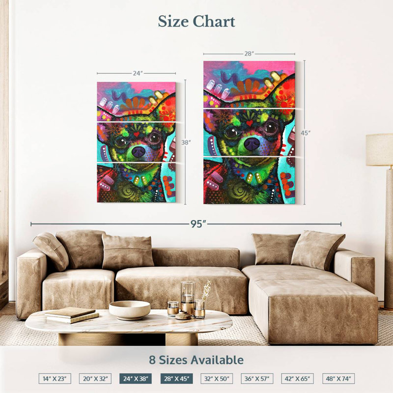 Brampt Chi, 38" H x 24" W