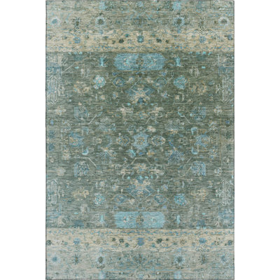 Premium Machine Washable Mayfield AMF2323 Global Rug