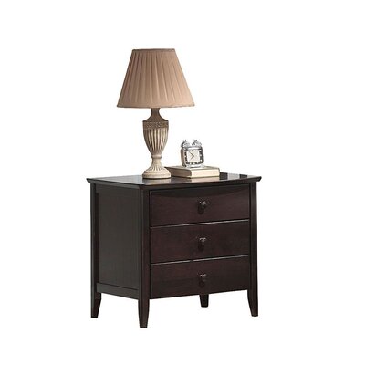 Modern Contemporary Home Bed Room Utility Night Stand Maple Finish -  Red Barrel StudioÂ®, A5A7DD54C39547D5BC51164CE6BD3D9E