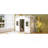 Twin Size House Loft Bed With Ladder-White-493335886-493335873