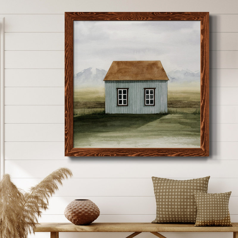Toile encadrée Nordic Cottage I-Premium - prête à être accrochée, Érable, H 20 po x l 20 po x P 1,5 po