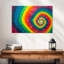 Avery Spiral Tie Dye abstrait