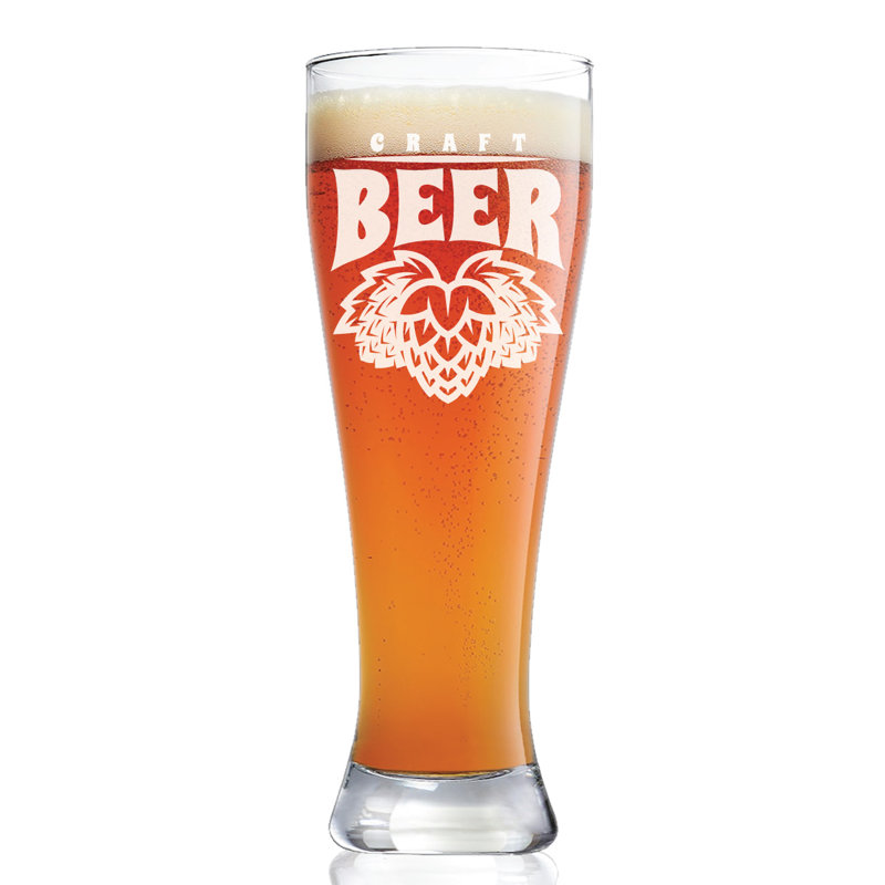 Irondequoit 16oz. Handmade Pilsner Glass Set