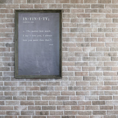 Panneau mural auto-adhésif 5,75 "x 45" Brick