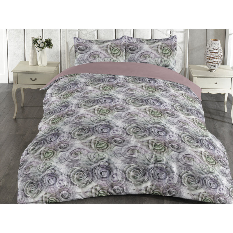 Docie Duvet Cover, California King Duvet Cover + 2 Standard Shams