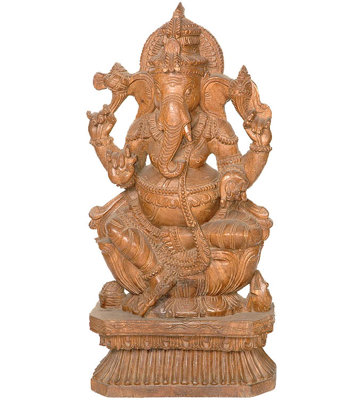 Kamalasana Shri Ganesha